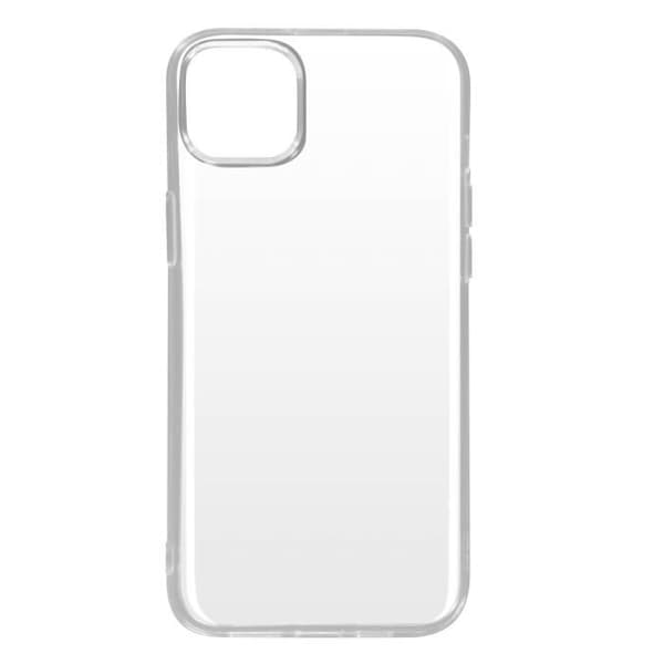 iPhone 14 Plus fodral AVIZAR - Tunt och lätt - Flexibel Gel Silikon - Genomskinlig