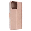 Miniatyrbild 2 av 4: iPhone 14 Pro Plånboksfodral Video Support Funktion Rose Gold