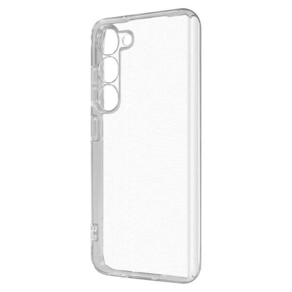 AVIZAR Skyddsfodral till Samsung Galaxy S23 - Mjuk - Vit - Genomskinlig