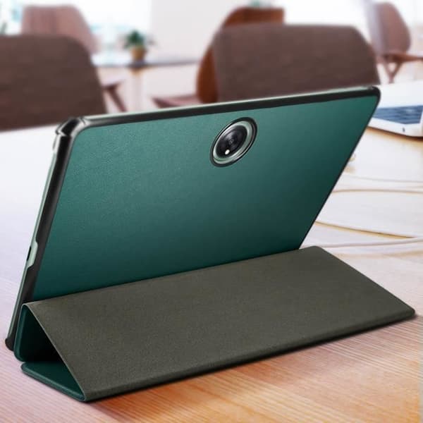 Fodral för OnePlus Pad och Oppo Pad 2 - AVIZAR - Video / tangentbordsstöd - Insomningstimer - Grön