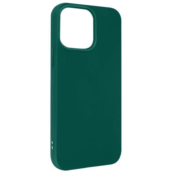 Apple iPhone 14 Silikonfodral Flexibel Matt Finish Anti-fingeravtryck mörkgrön