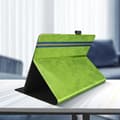 Miniatyrbild 4 av 4: Universal 10-tums tabletfodral läderimitation Marmor Design Grön videostöd