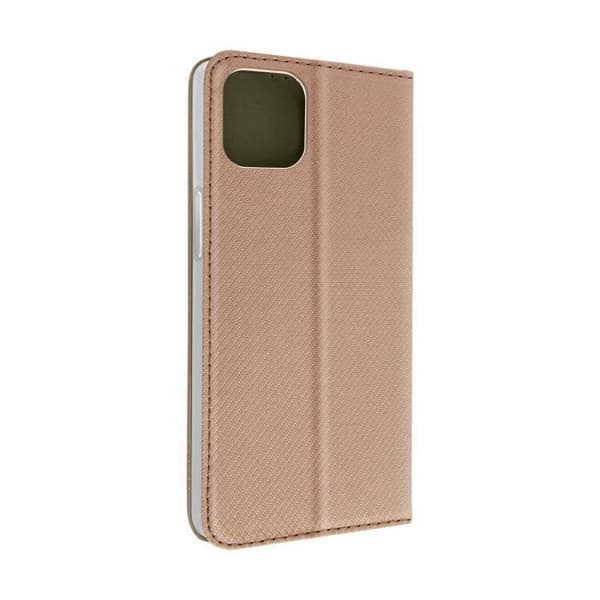 iPhone 14 Fodral Magnetisk flipkorthållare Stödfunktion roséguld