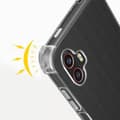Miniatyrbild 3 av 4: Fodral - AVIZAR - Samsung Galaxy Xcover 6 Pro - Silikongel - Förstärkta hörn - Genomskinlig