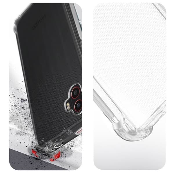 AVIZAR Protection Pack för Samsung Xcover 6 Pro - Förstärkt hårt skal och transparent härdat glas