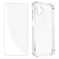 Miniatyrbild 2 av 4: AVIZAR Protection Pack för Samsung Xcover 6 Pro - Förstärkt hårt skal och transparent härdat glas