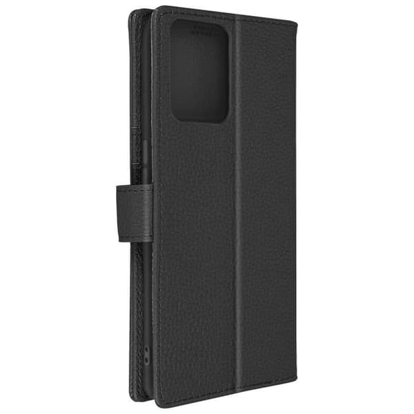 Vivo V23 Pro Flip Wallet Fodral Video Support svart - AVIZAR - Stel - Syntet - Svart - Matt - Blandad