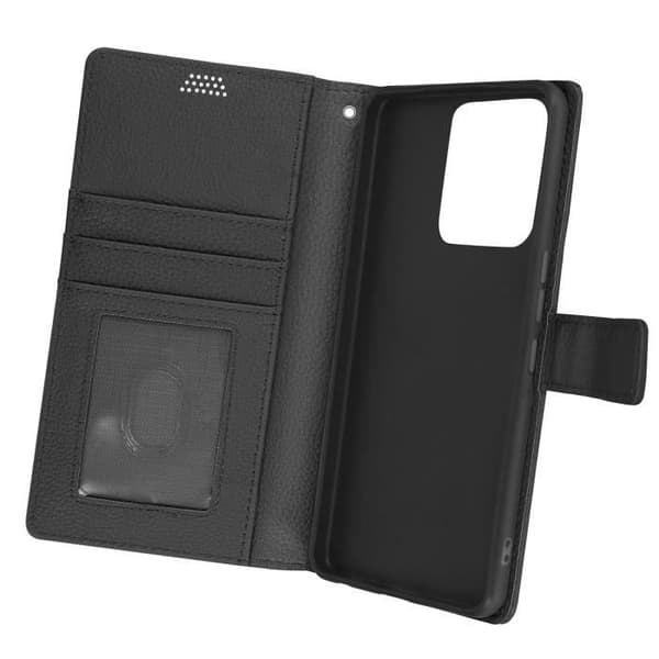 Vivo V23 Pro Flip Wallet Fodral Video Support svart - AVIZAR - Stel - Syntet - Svart - Matt - Blandad