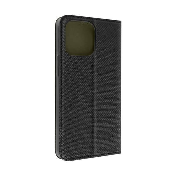 iPhone 14 Pro Max Fodral Magnetic Flip Korthållare Stativ Funktion svart