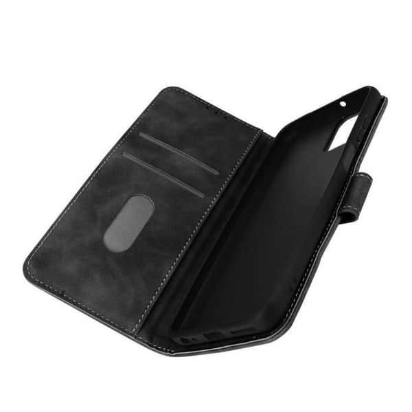 Motorola Moto G32 Plånboksfodral Videostöd Magnetisk flik Svart