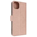 Miniatyrbild 2 av 4: iPhone 14 Plus Fodral - AVIZAR - Chesterfield - Videostödfunktion - Rose Gold