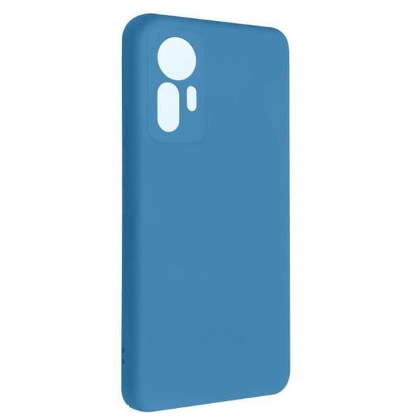 Skyddsskal AVIZAR för Xiaomi 12 Lite - Halvstyv silikon - Mjuk Soft-touch finish - Blå