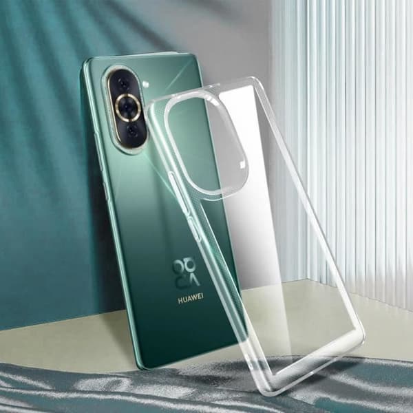 AVIZAR Skyddsfodral till Huawei Nova 10 - Stötsäker hård rygg - Genomskinlig