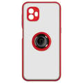 Miniatyrbild 1 av 4: Coque Samsung Xcover 6 Pro - AVIZAR - Bi-matière - Bague Métallique - Rouge