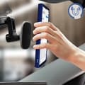 Miniatyrbild 3 av 4: Vivo Y55 5G Bi-material Fodral Metallring Videostöd blå