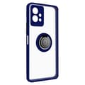 Miniatyrbild 2 av 4: Vivo Y55 5G Bi-material Fodral Metallring Videostöd blå