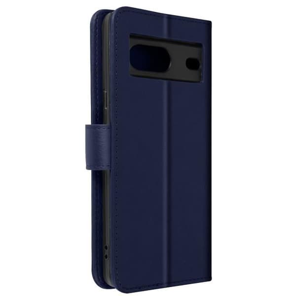 Fodral till Google Pixel 7 - AVIZAR - Plånboksfodral - Videostödfunktion - Midnattsblå