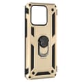 Miniatyrbild 1 av 4: AVIZAR Skyddsfodral för Xiaomi 13 Pro - Hybrid Stötsäker - Magnetisk stödring i guld