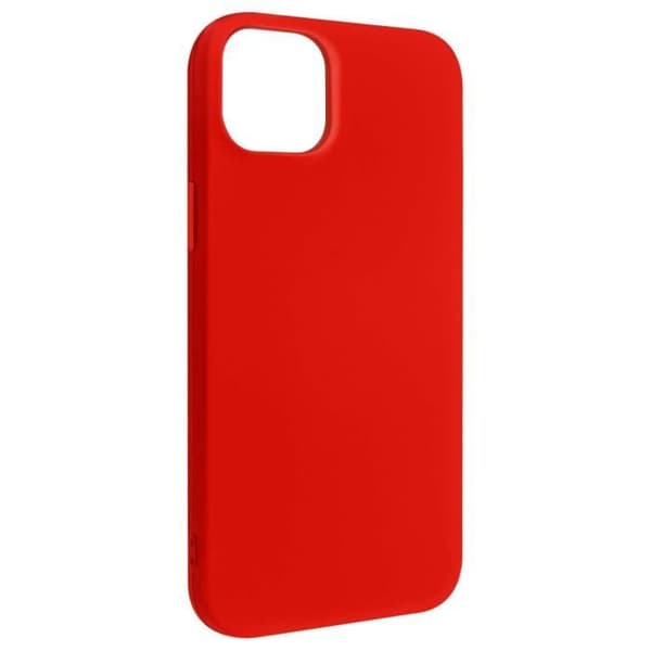 iPhone 14 fodral Halvstyv Soft-touch Finröd