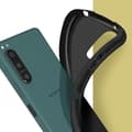 Miniatyrbild 4 av 4: Sony Xperia 5 IV Fodral Resistant Silikongel Mjuk Flexibel Tunn Lättviktssvart
