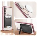 Miniatyrbild 3 av 4: AVIZAR Fodral till Samsung S23 - Mjuk - Genomskinlig / Rosa - MagSafe