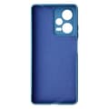 Miniatyrbild 1 av 4: Fodral till Xiaomi Redmi Note 12 Pro 5G Silikongel matt finish Midnight Blue