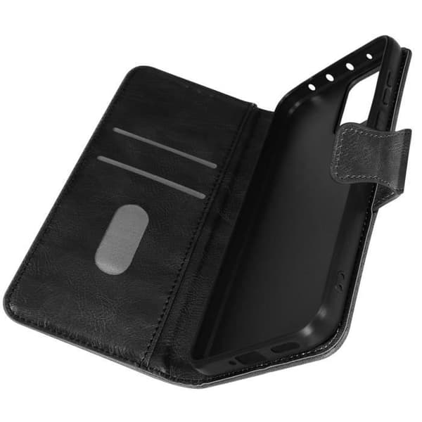 Fodral till Xiaomi 13 - AVIZAR - Imiterat läder - Plånbok och videostöd - Svart