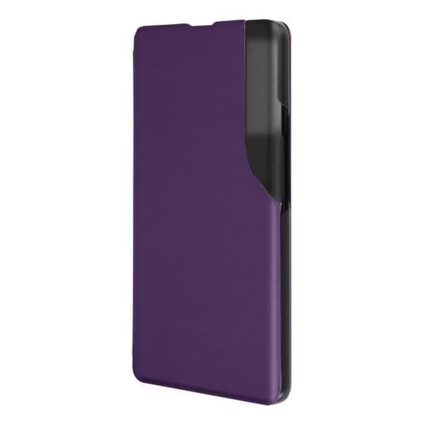 AVIZAR Foliofodral till Xiaomi 13 Pro - Mörklila - Tidsvisningsfönster - Videostöd