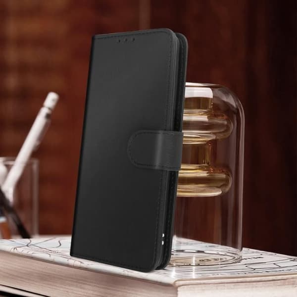 Fodral till Google Pixel 7 - AVIZAR - Chesterfield - Videosupportfunktion - Svart