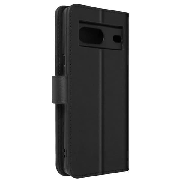 Fodral till Google Pixel 7 - AVIZAR - Chesterfield - Videosupportfunktion - Svart