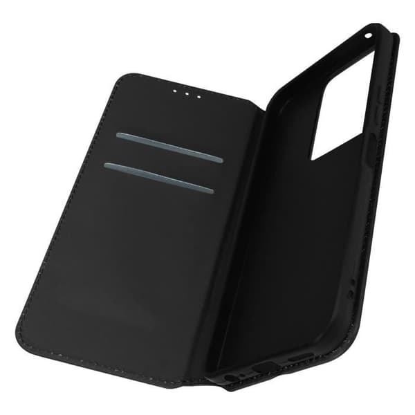 AVIZAR Skyddskåpa för Vivo Y22s och Y35 - Magnetic Flip och Video Support - Svart