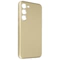 Miniatyrbild 2 av 4: Fodral till Samsung Galaxy S23 Plus - AVIZAR - Mjuk - Gul - Metallisk effekt - Mjuk finish