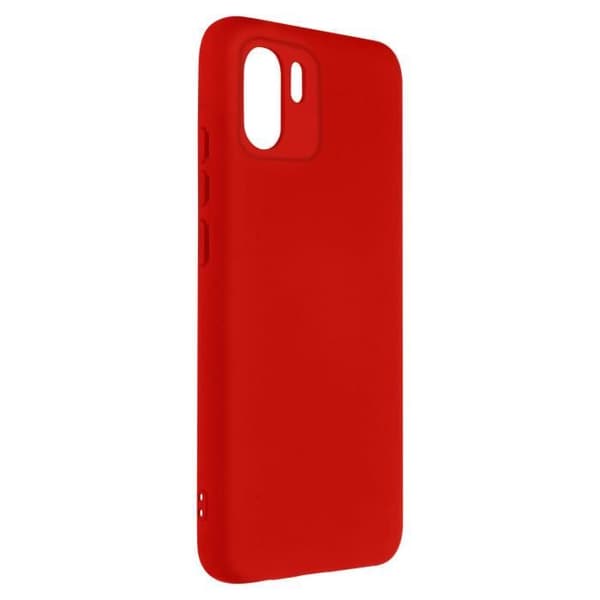 Coque - AVIZAR - Xiaomi Redmi A1 2022 - Röd - Semi-rigida - Soft-touch
