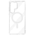 Miniatyrbild 1 av 4: MagSafe Fodral till Samsung Galaxy S23 Ultra - AVIZAR - Gel Silikon - Genomskinlig - Förstärkta hörn