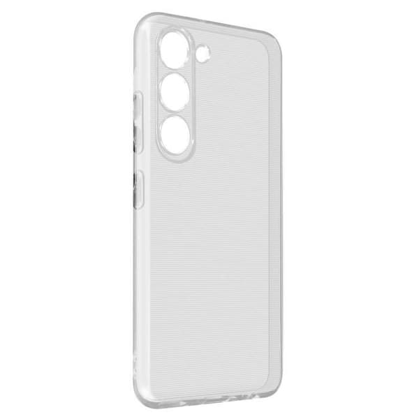Fodral till Samsung S23 Plus - AVIZAR - Genomskinlig silikon - Kameraskydd