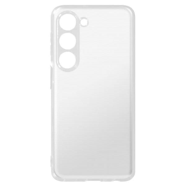 Fodral till Samsung S23 Plus - AVIZAR - Genomskinlig silikon - Kameraskydd