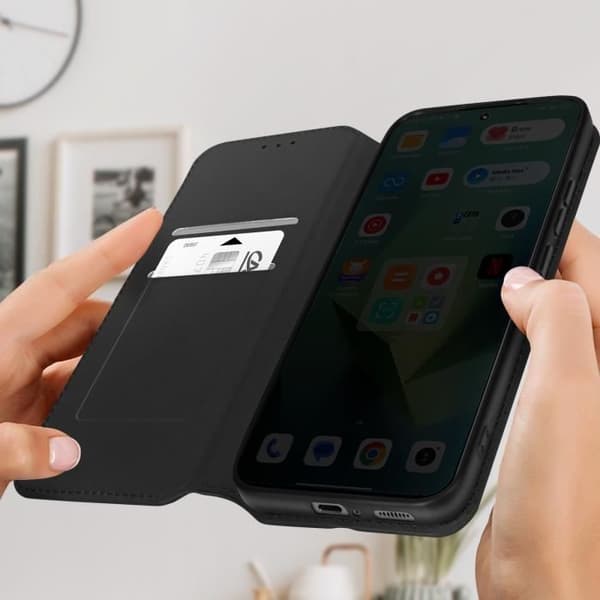 Skal till Xiaomi 13 Pro - AVIZAR - Magnetisk flik - Videostöd - Svart