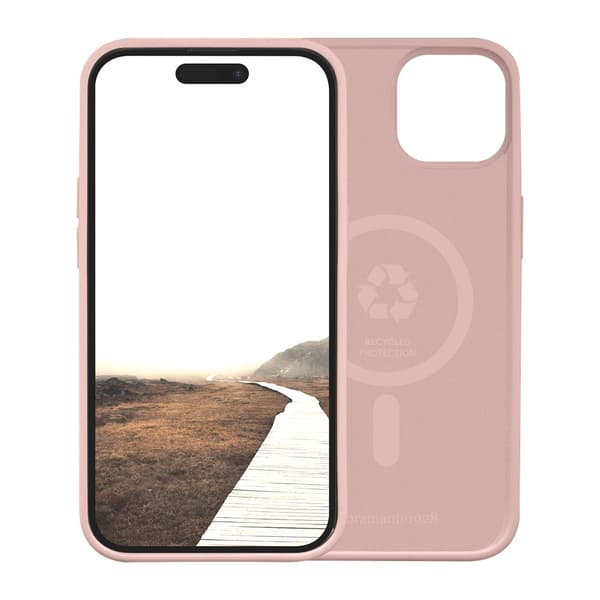 dbramante1928 iPhone 15 Plus Skal Monaco MagSafe Pink Sand