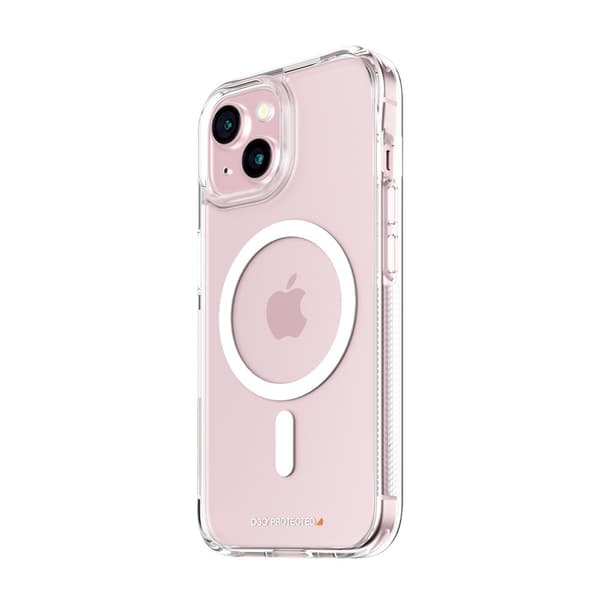 PanzerGlass iPhone 15 Kuori HardCase MagSafe D3O Läpinäkyvä Kirkas