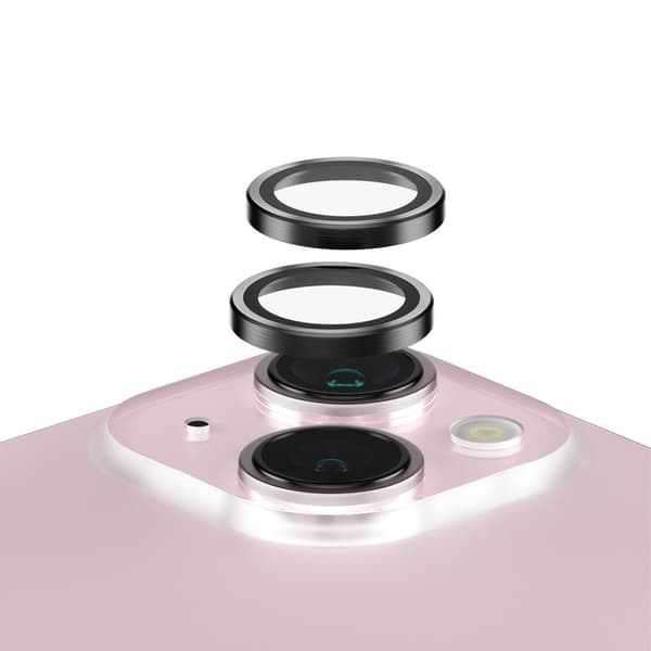 PanzerGlass iPhone 15/iPhone 15 Plus Kameraskydd Hoops