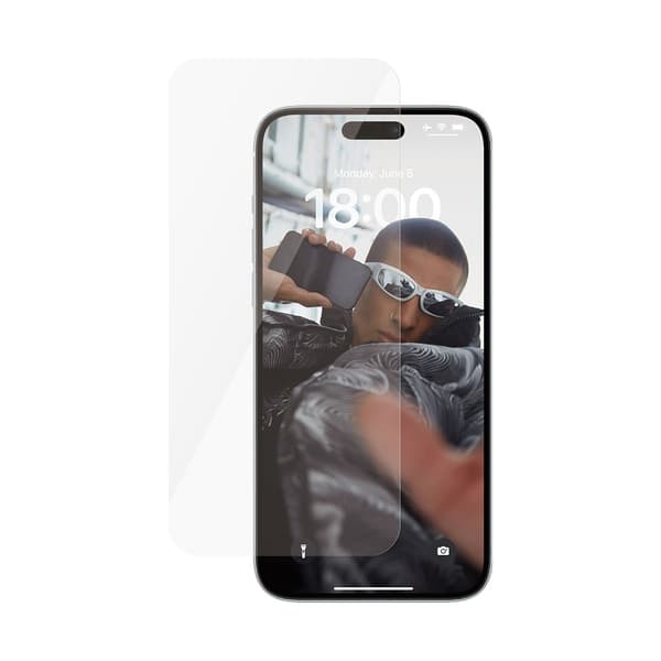 SAFE. by PanzerGlass iPhone 15 Plus Skjermbeskytter Ultra-Wide Fit