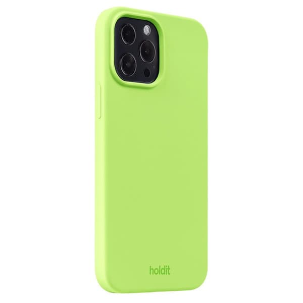 holdit iPhone 13 Pro Max Kuori Silikoni Acid Green