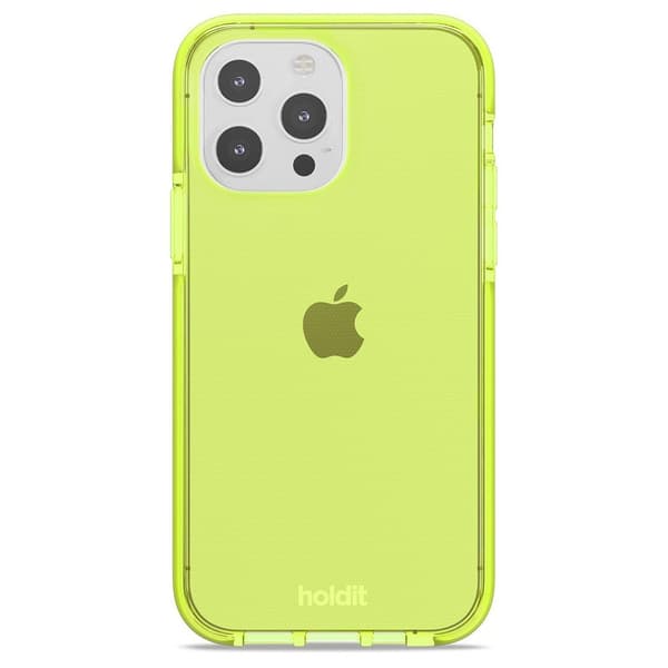holdit iPhone 13 Pro Cover Seethru Acid Green