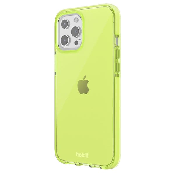 holdit iPhone 13 Pro Max Cover Seethru Acid Green