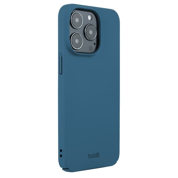 holdit iPhone 14 Pro Kuori Slim Case Denim Blue
