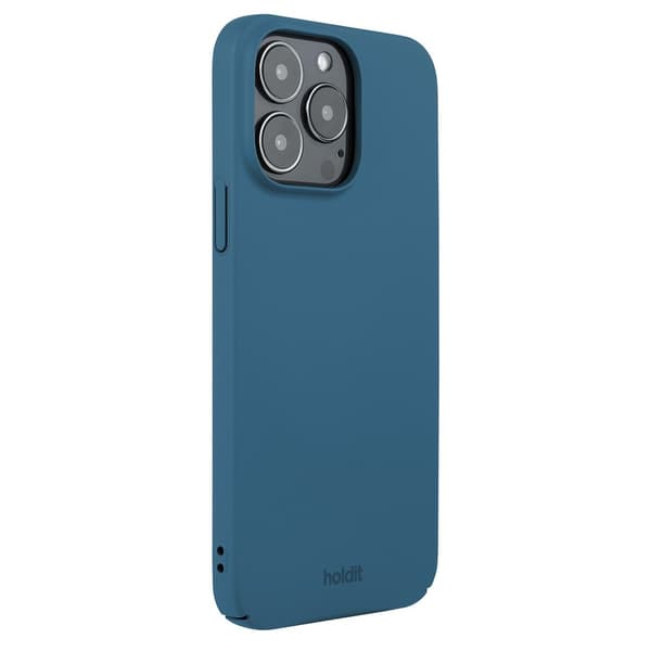 holdit iPhone 14 Pro Max Kuori Slim Case Denim Blue