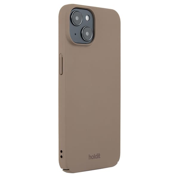 holdit iPhone 15 Kuori Slim Case Mocha Brown