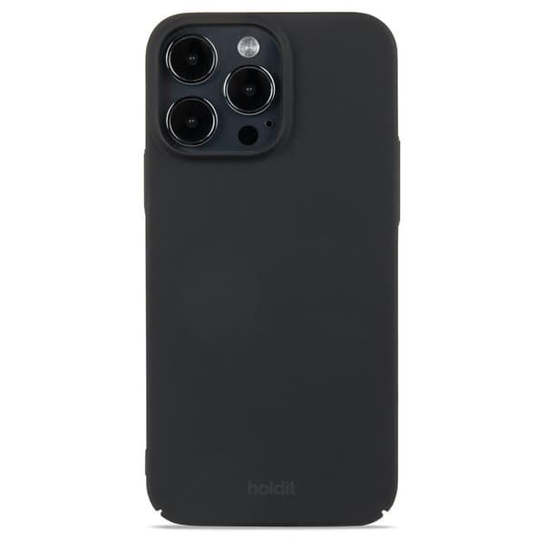 holdit iPhone 15 Pro Max Deksel Slim Case Svart