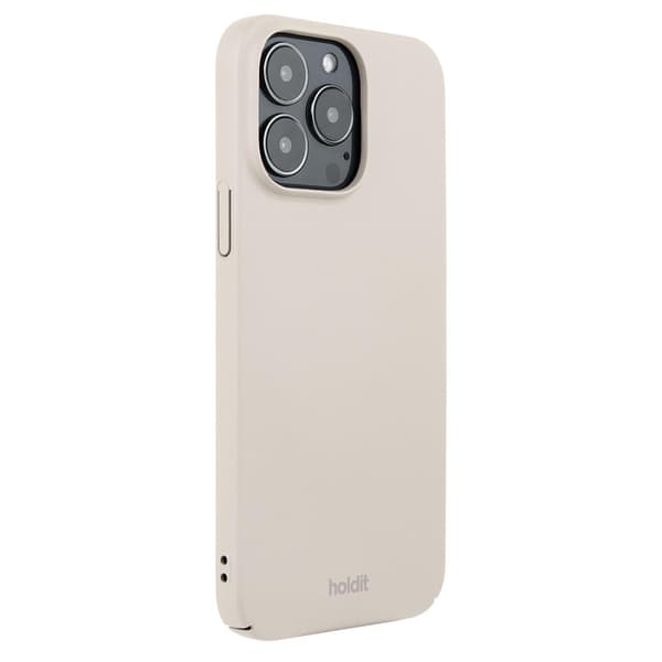 holdit iPhone 15 Pro Max Kuori Slim Case Light Beige