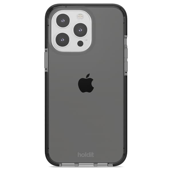holdit iPhone 15 Pro Max Cover Seethru Sort